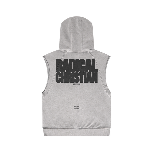 Hoodie - RADICAL CHRISTIAN (sleeveless)