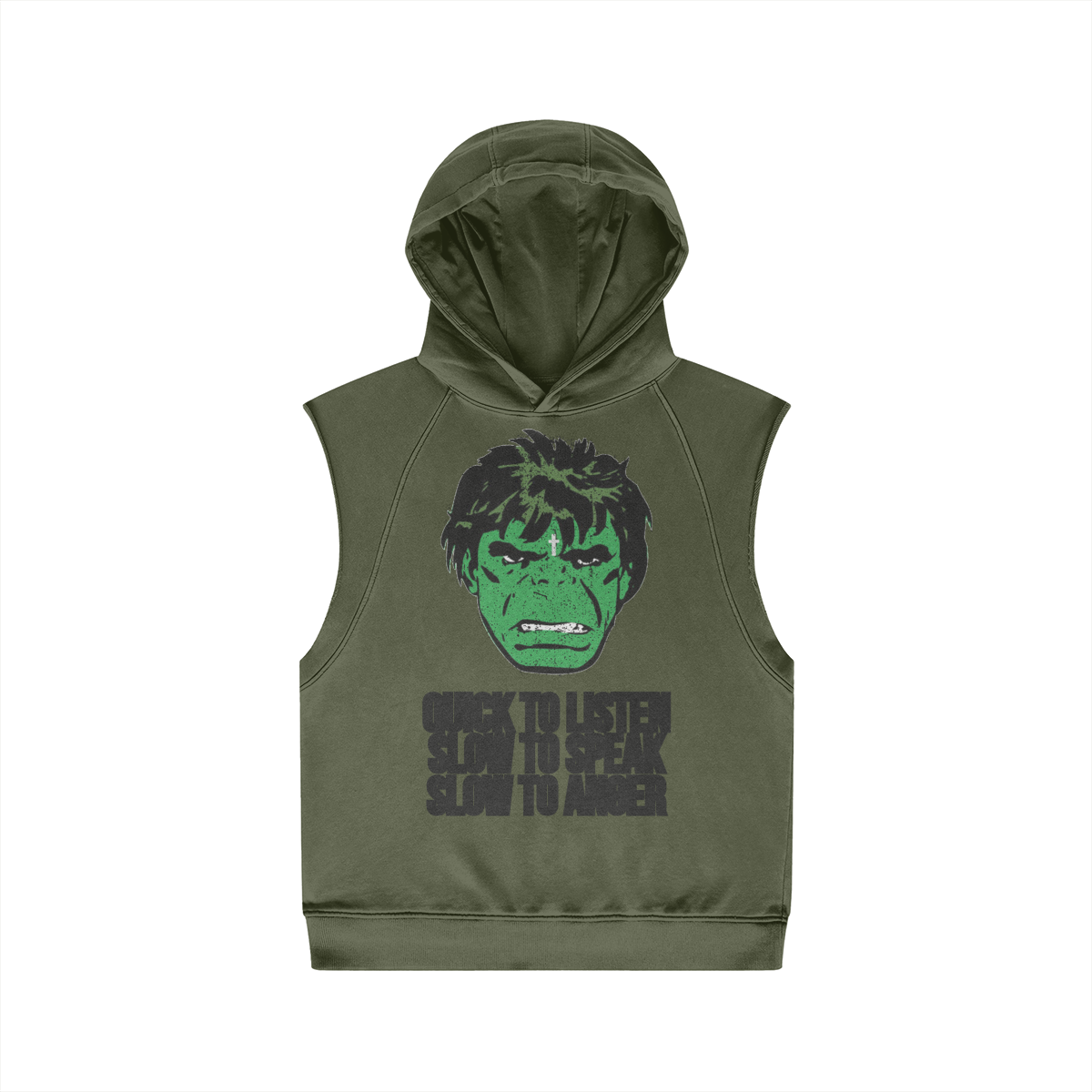 Hoodie - RADICAL CHRISTIAN (sleeveless)