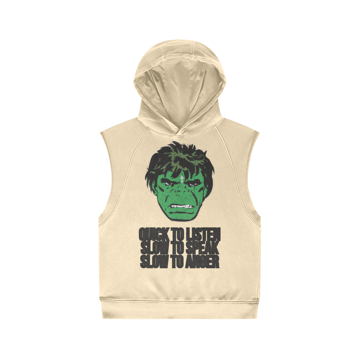Hoodie - RADICAL CHRISTIAN (sleeveless)