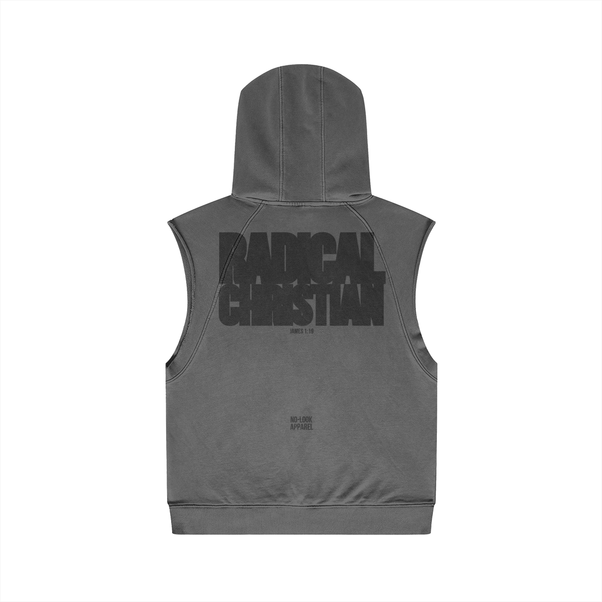 Hoodie - RADICAL CHRISTIAN (sleeveless)