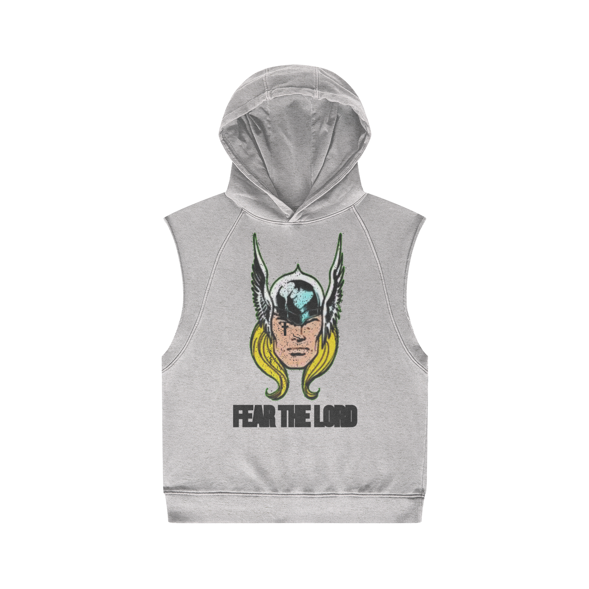 Hoodie - RADICAL CHRISTIAN (sleeveless)