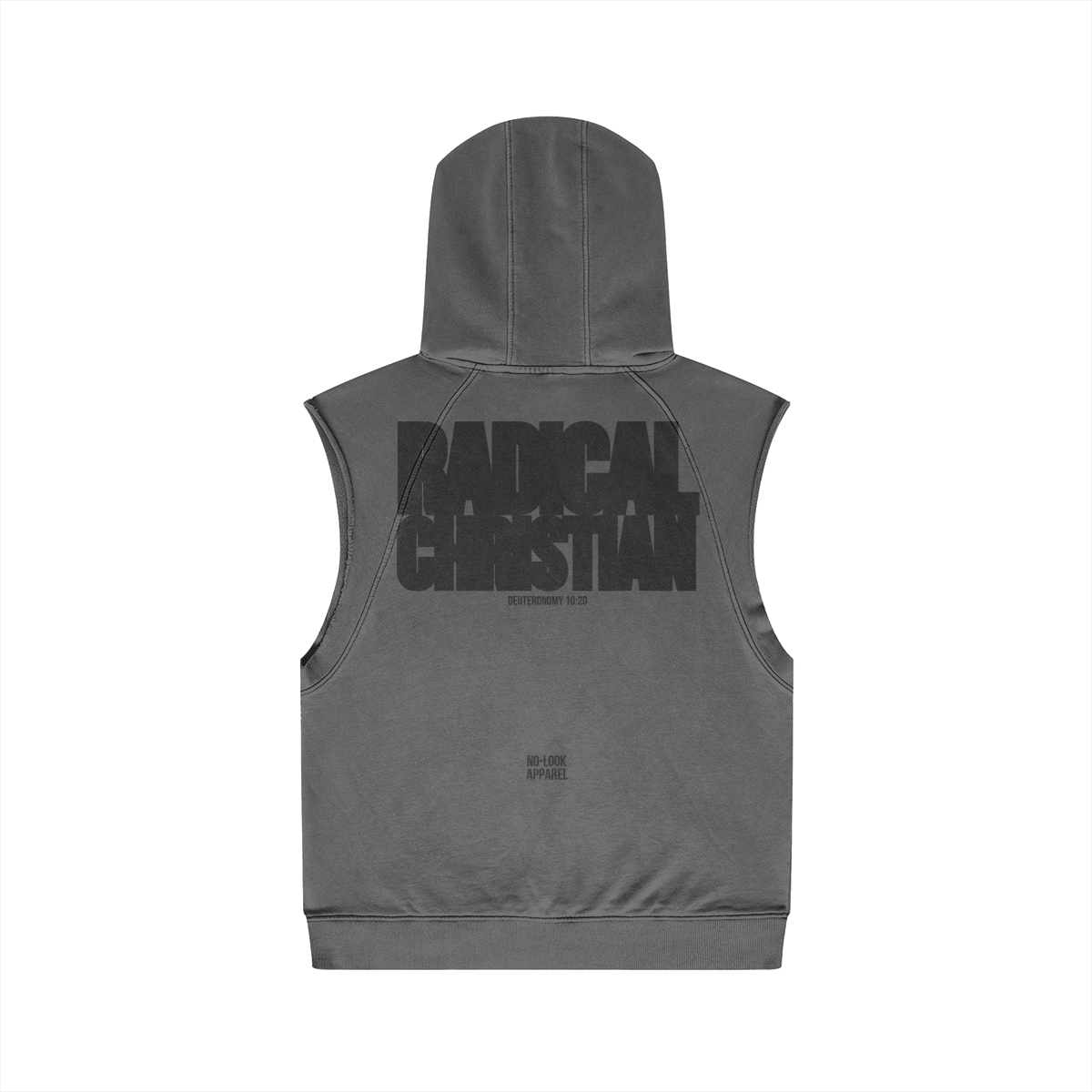 Hoodie - RADICAL CHRISTIAN (sleeveless)