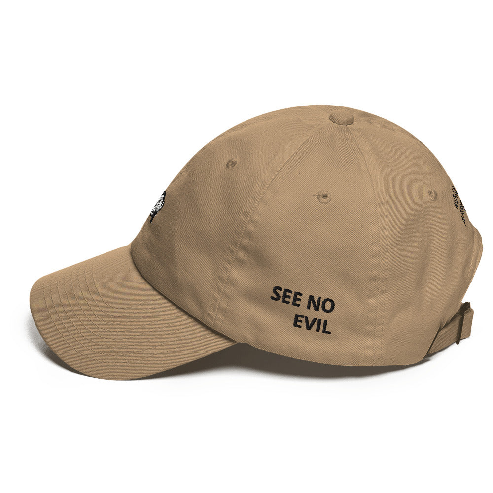 Dad hat See No Evil (adjustable strap)