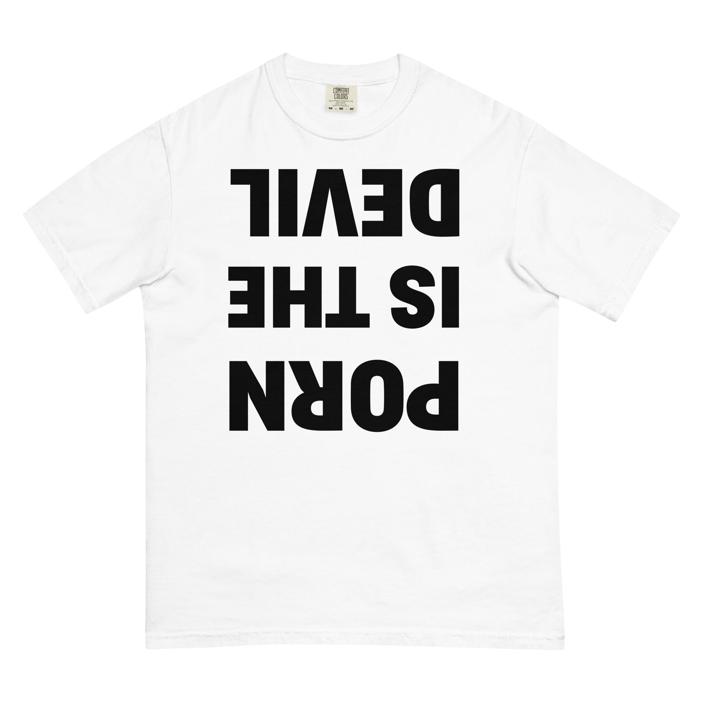 T-Shirt PORN IS THE DEVIL