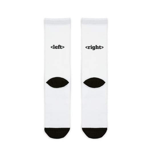 Crew Socks <left> <right>