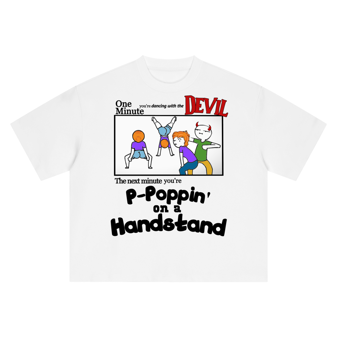 T-Shirt Dancing With The Devil