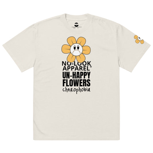 T-Shirt UN-HAPPY FLOWERS ((Oversized))