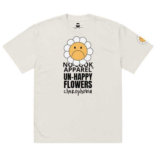 T-Shirt UN-HAPPY FLOWERS ((Oversized))
