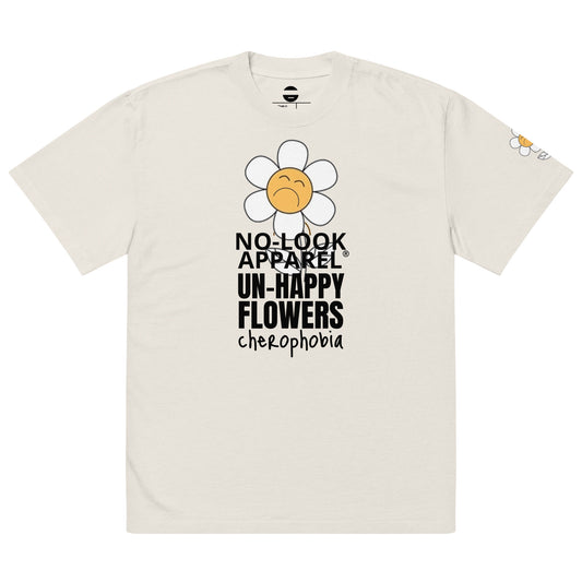 T-Shirt UN-HAPPY FLOWERS ((Oversized))