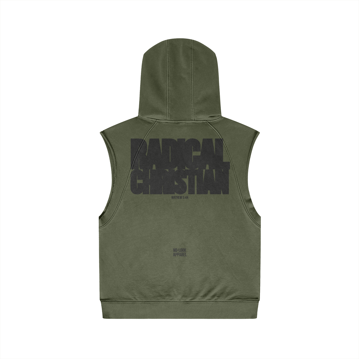 Hoodie - RADICAL CHRISTIAN (sleeveless)