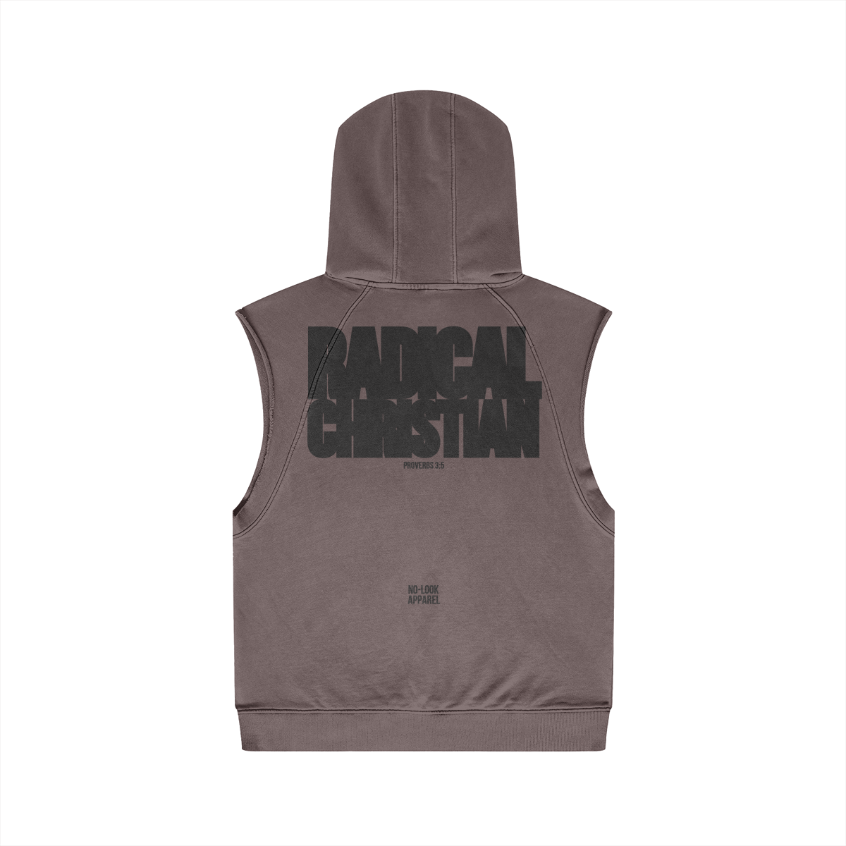 Hoodie - RADICAL CHRISTIAN (sleeveless)