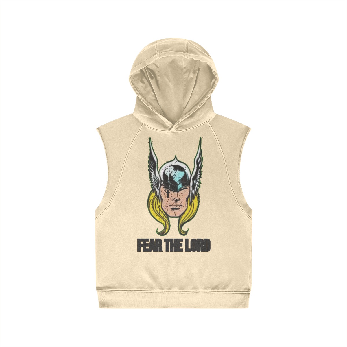 Hoodie - RADICAL CHRISTIAN (sleeveless)