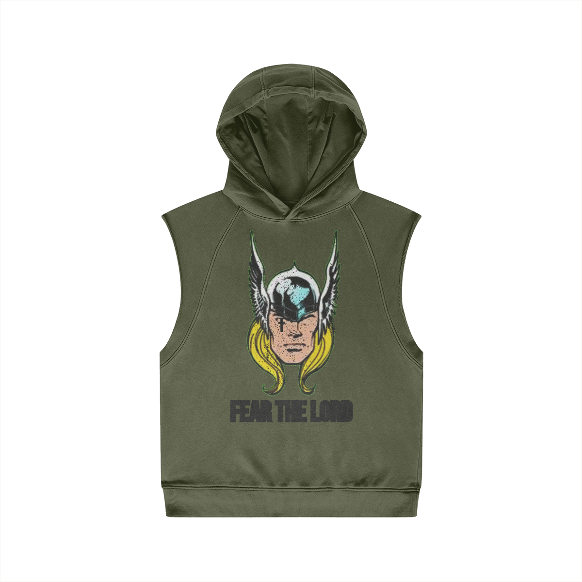 Hoodie - RADICAL CHRISTIAN (sleeveless)