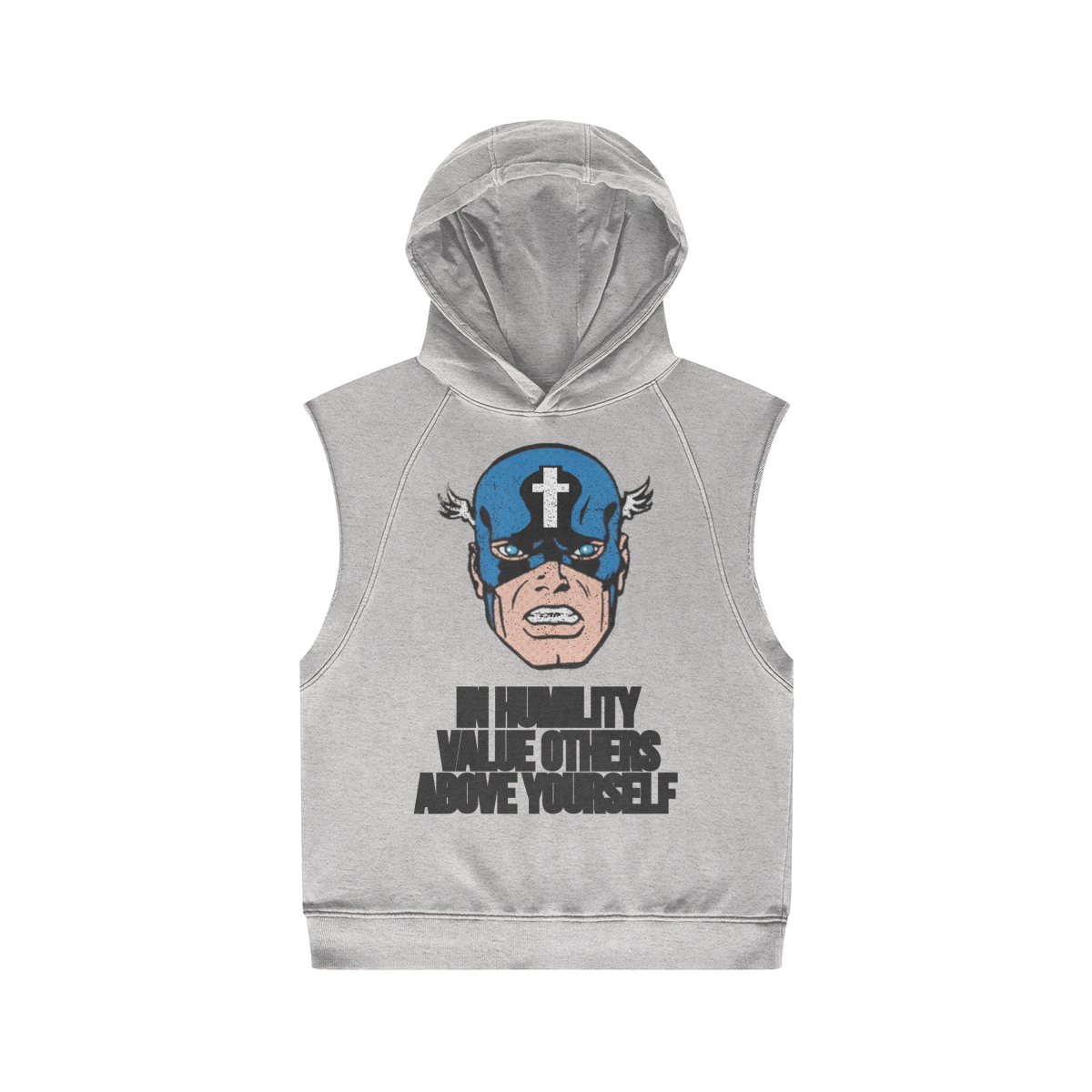 Hoodie - RADICAL CHRISTIAN (sleeveless)
