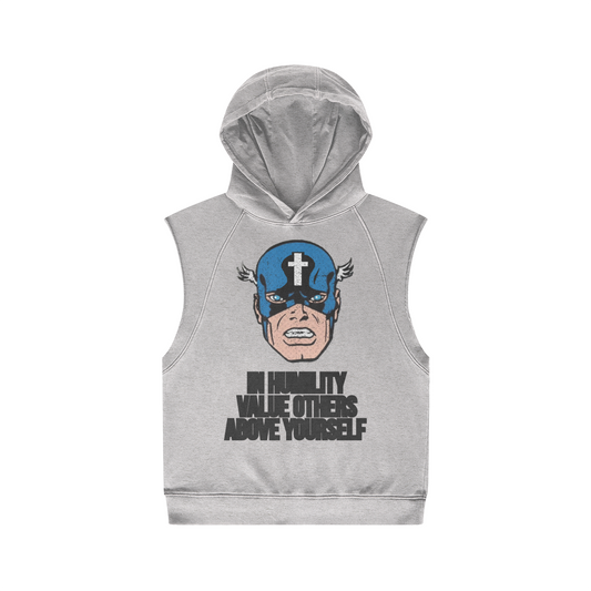 Hoodie - RADICAL CHRISTIAN (sleeveless)