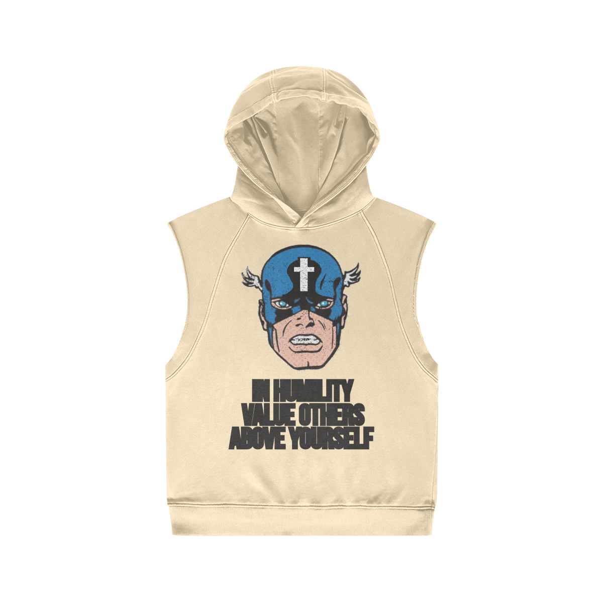Hoodie - RADICAL CHRISTIAN (sleeveless)