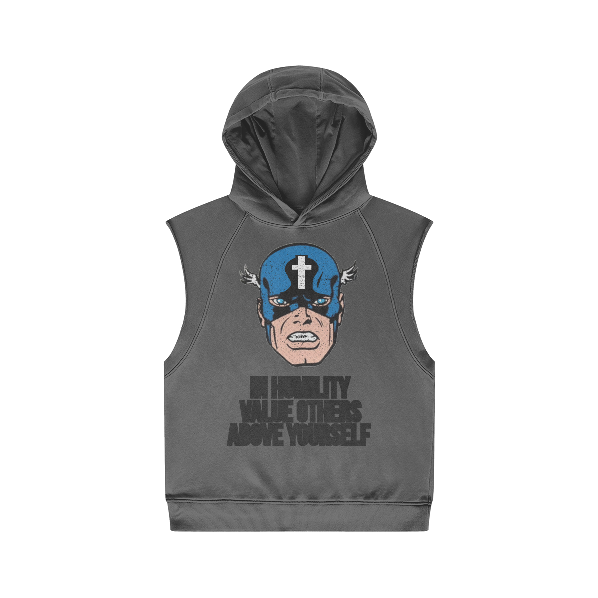 Hoodie - RADICAL CHRISTIAN (sleeveless)