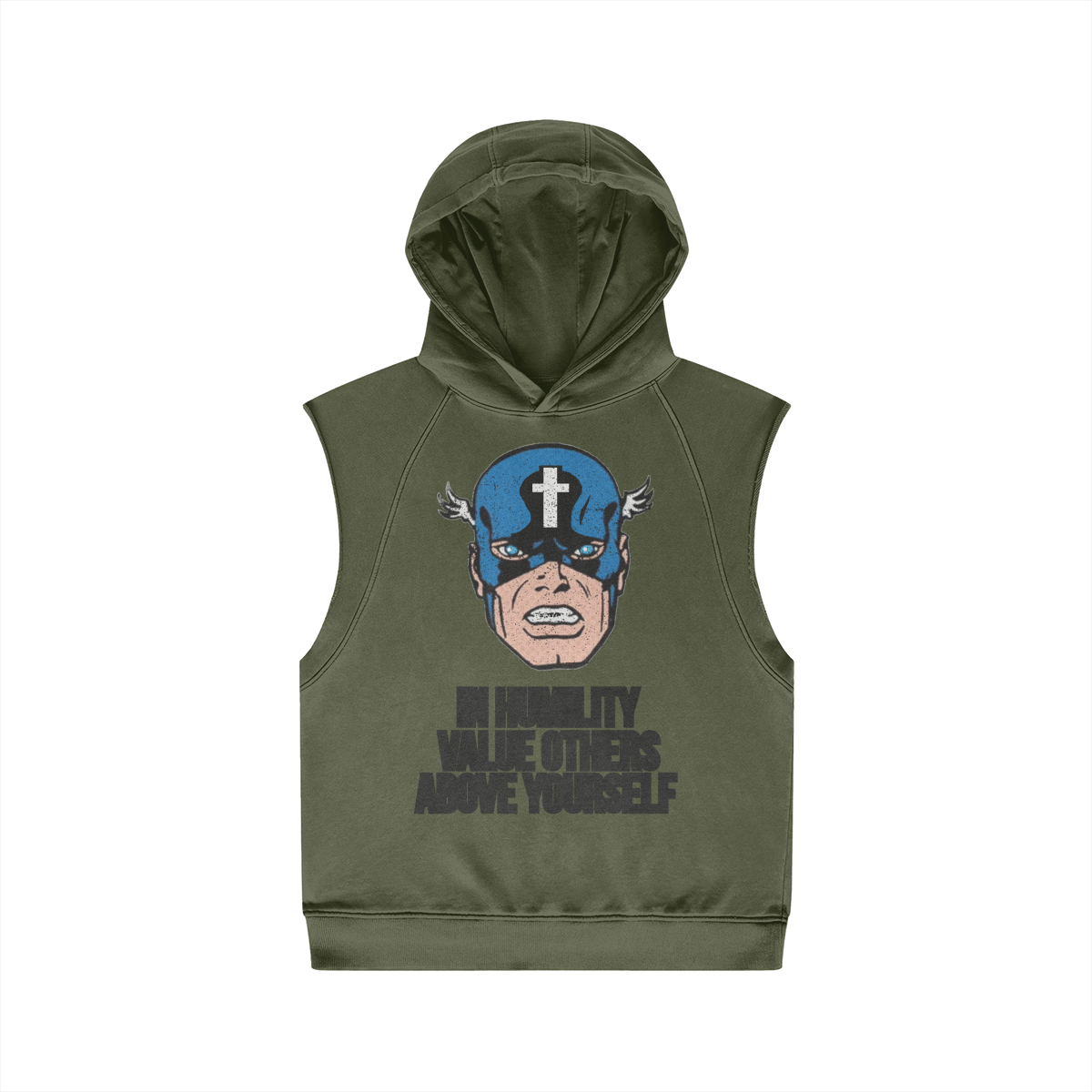 Hoodie - RADICAL CHRISTIAN (sleeveless)