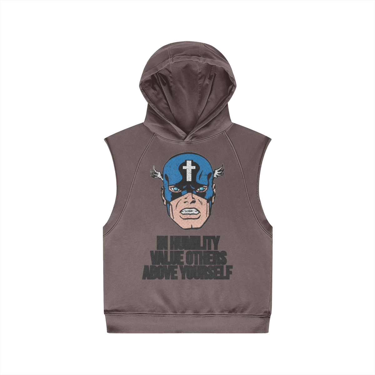 Hoodie - RADICAL CHRISTIAN (sleeveless)
