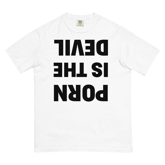 T-Shirt PORN IS THE DEVIL